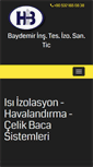 Mobile Screenshot of baydemirizolasyon.com